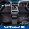 Для BYD Sealion 5 DM-i 2025 2026 Специальные автомобильные коврики для пола Коврик для автомобиля TPE Водонепроницаемый коврик для ног Полные чехлы Аксессуары для интерьера