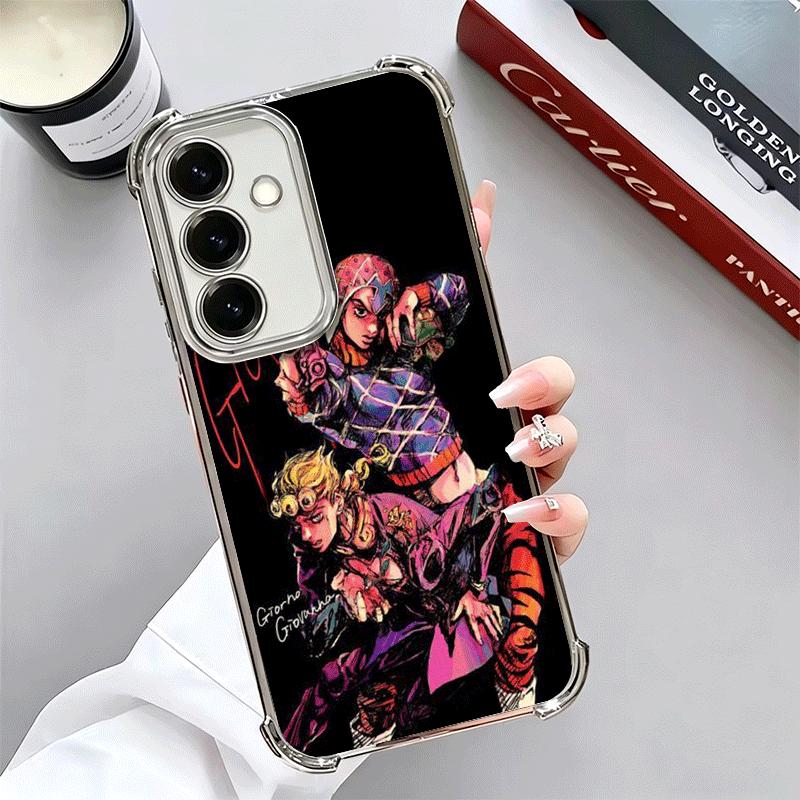 JoJo Adventure Гвидо Миста Мягкий чехол для телефона для Samsung A17 A27 A07 A37 A57 A16 A56 A15 A55 A14 A54 A13 A53 A26 A36 A25 A35 A24 A