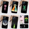 Мультяшный Космический Пришелец НЛО Чехол Для iPhone 11 12 13 14 16 15 Pro Max Mini X XS Max XR Plus Чехол Coque
