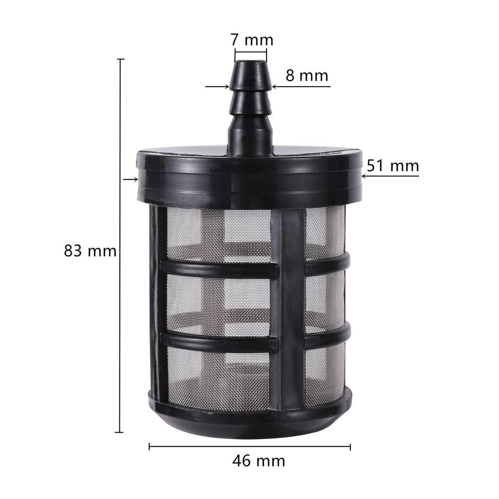 7/8/10/12/13 мм Шланг Труба Фильтр Мойка Автомобиля Садовое Орошение Фильтры Микро Распылитель Насос Фильтрация Обратный Клапан Сетка Сетчатый Фильтр