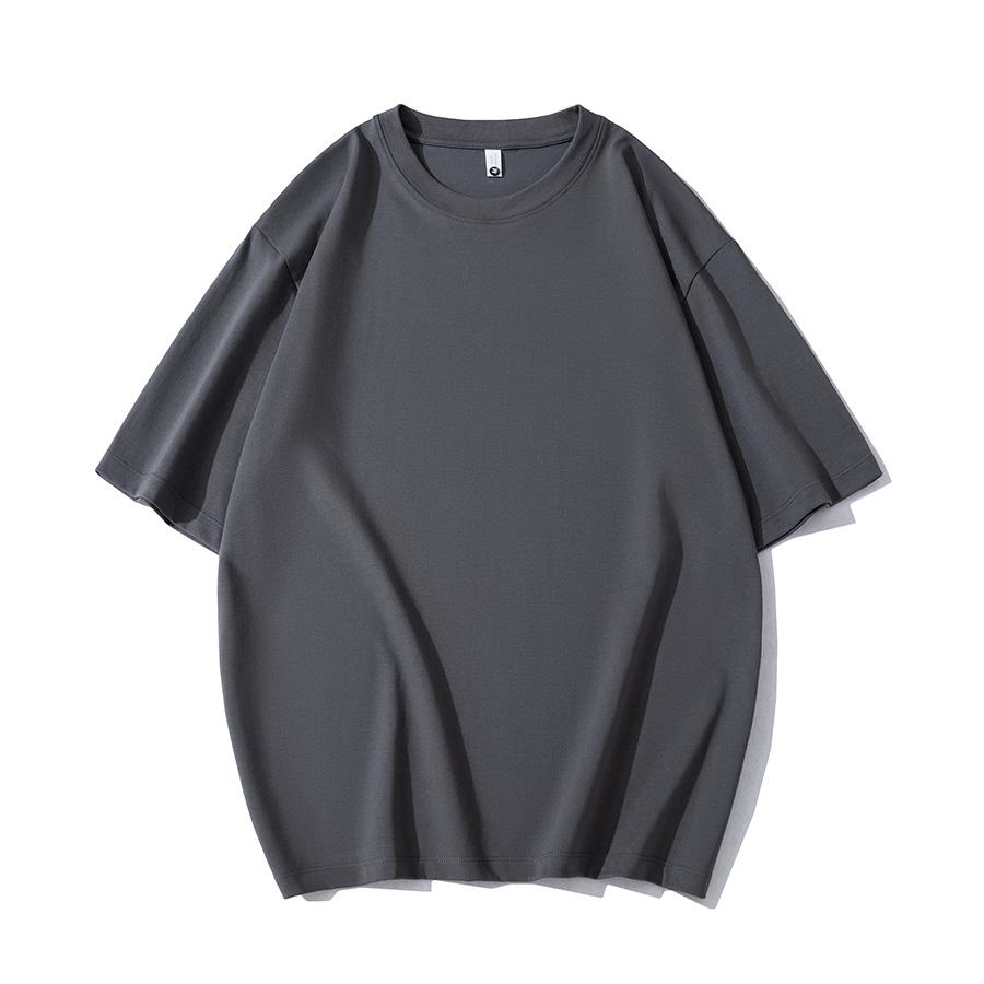 Мужская однотонная футболка свободного кроя Harajuku