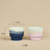Simple Ceramic Coffee Mug Wide Mouth Latte Cup Handheld Drinking Cup for Home Use