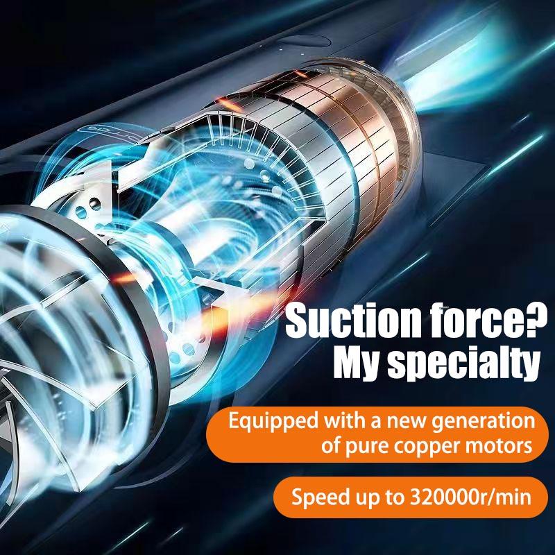 290000PA автомобильный пылесос 120 Вт мощный ручной беспроводной пылесос сильное всасывание двойного назначения для автомобиля и дома