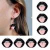 10pcs Sexy Red Vampire Mouth Lip Resin Charm for Jewelry Making Findings Cute Earring Keychain Pendants DIY Flatback