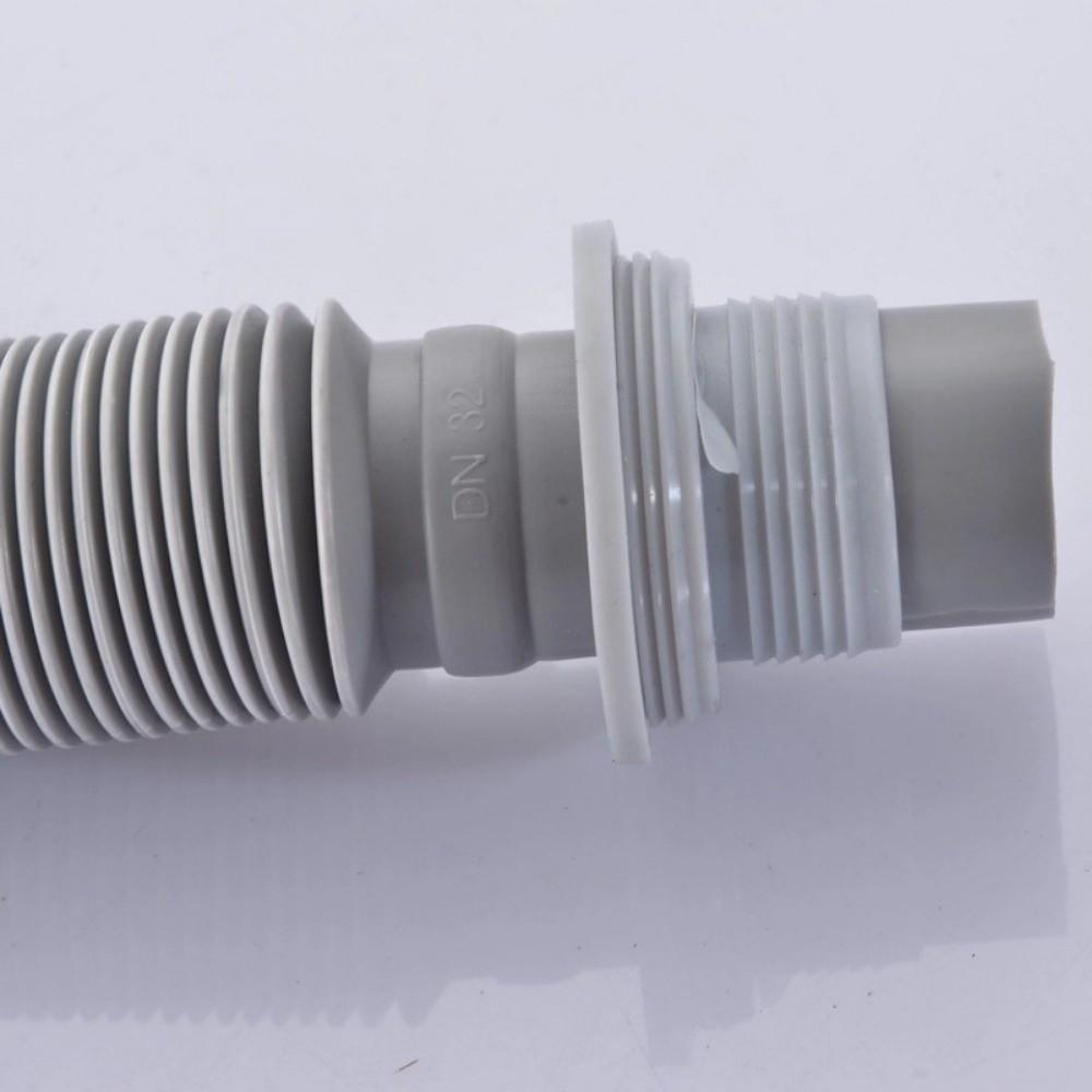 Расширяемая дренажная труба Пластиковый дренажный шланг Гибкая дренажная труба Раковина умывальника