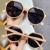 Ins Sunglasses Trend Popular All-match Unisex Women Sun Glasses Hot Sale Personalized Men Fashion High Quality Eyewear Round Frame