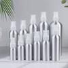 30/150/500ml Refillable Aluminum Liquid Bottles – Portable Empty Containers with Full-Cover Caps for Lotion and Cosmetics
