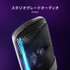 ROCCAT Condenser Microphone Torch USB Gaming Microphone PC Game Distribution RGB Pickup Pattern 3 Types Studio Grade Boom Arm Compatible Windows 7 or
