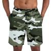 Men's casual trend camouflage printed shorts - Men's lightweight and breathable sports shorts