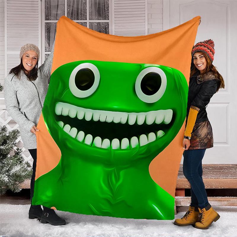 Garten of Banban printed throw blanket—lightweight,soft,warm;versatile blanket for all seasons—perfect as &air-conditioning throw,nap blanket