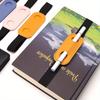 1pc PU Leather Pen Holder with Elastic Band, Creative Notebook Pen Protector Sleeve, Durable PU Leather Pen Clip for Office and School Supplies