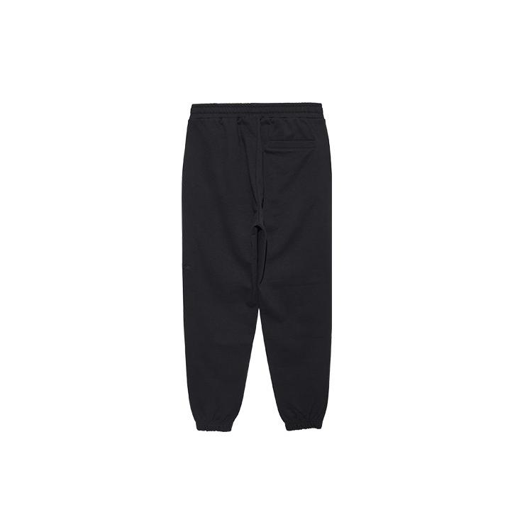 New Era Knitted Sweatpants Unisex Black Moderate Cuffed Pants 13350891