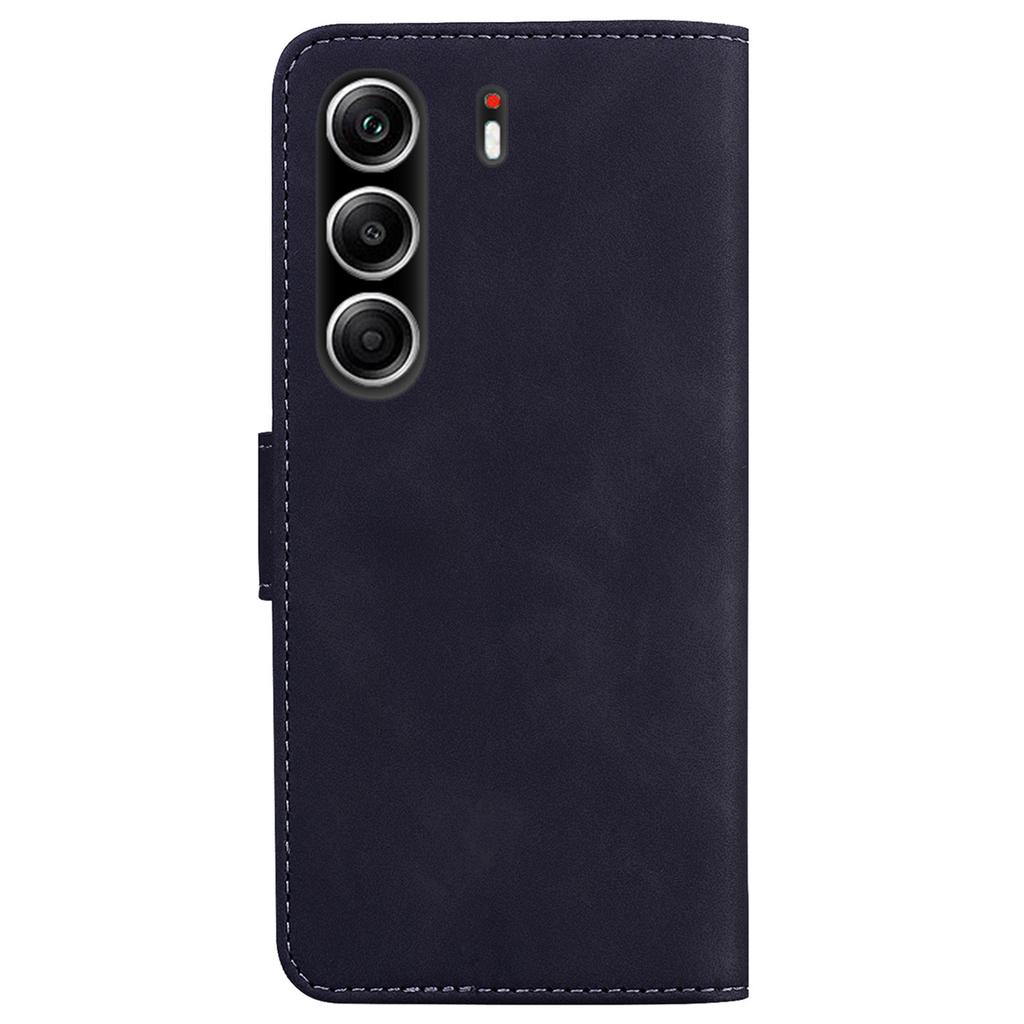 Для TECNO Camon 40 Pro 5G/4G Чехол Однотонный Кожаный Кошелек Чехол для Телефона