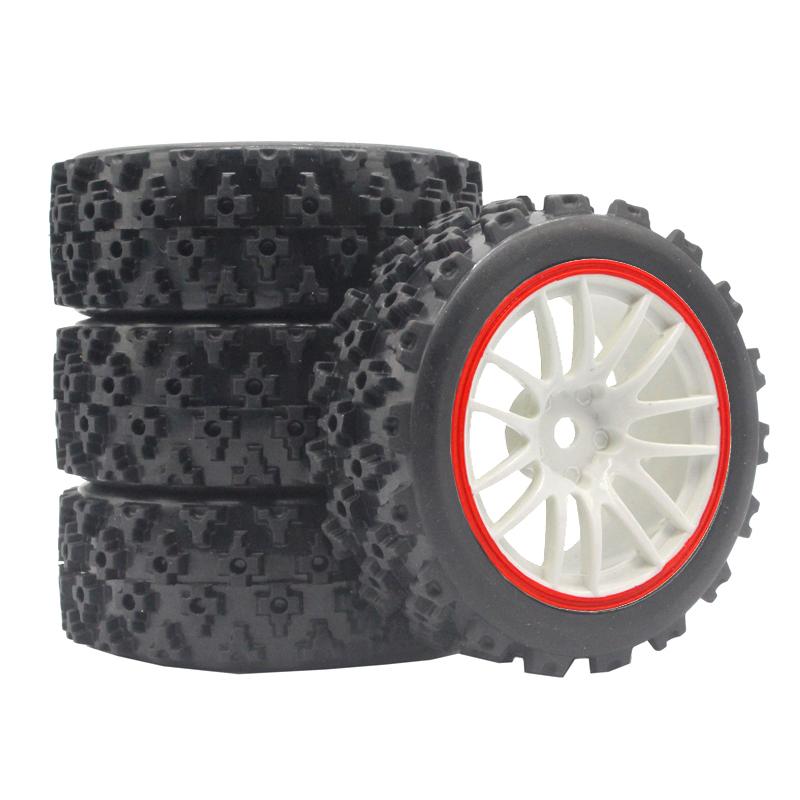 RC Wheel and Rubber Tires OD 70mm for Tamiya TT01 TT02 XV01 HSP HPI Kyosho Traxxas WLtoys 1/10 On-Road Touring Car 94123