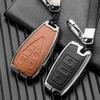 Zinc Alloy Leather Car Key Cover Shell For Changan CS35PLUS CS55PLUS CS75PLUS 2019 keyProtective Case Accessories Keychain