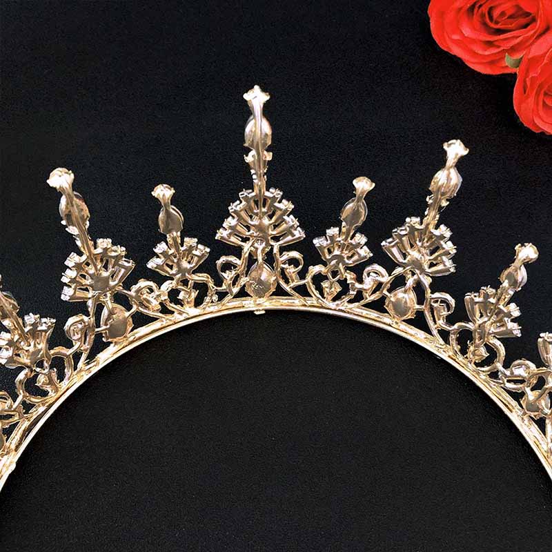 Винтажные хрустальные короны и диадемы со стразами, корона принцессы и королевы, диадема, свадебный головной убор, аксессуары для волос, ювелирные изделия