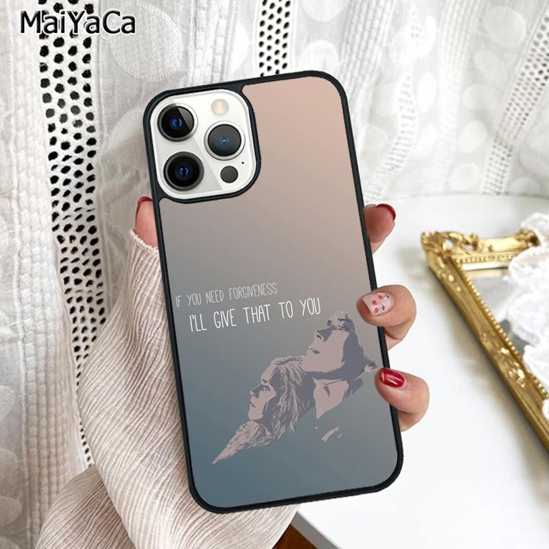 Чехол для телефона '100 телевизионных цитат' для iPhone 17 Air 16 16e 15 plus 11 12 13 14 pro max корпус coque
