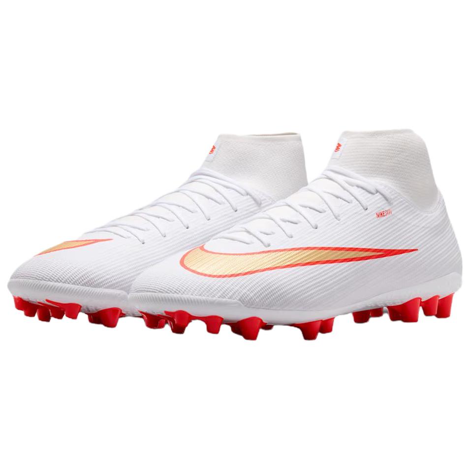 Nike Футбольные бутсы Mercurial Superfly 11 Унисекс Высокие Белый/Ярко-Темно-Красный IO1496-100