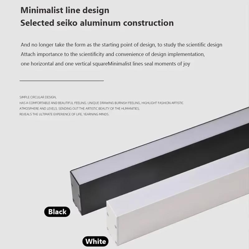 Светодиодная длинная лента 80 см потолочный светильник современная гостиная прихожая балкон гардеробная офис магазин внутреннее освещение потолочные светильники