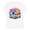 Vaporwave Японская Эстетика RX7 RX-7 JDM Тюнинг Автомобиля Дрифт Гонки Футболка