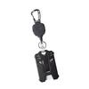Wire Rope ID Card Holder Strong Steel Bus Card Cover Retractable Badge Reel  Work Card