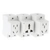 Стандартная модульная розетка на DIN-рейку Uk Us Eu Fr It 10A 16A 25A 250V Промышленный распределительный щит Ac30 Розетки-адаптеры Соединитель