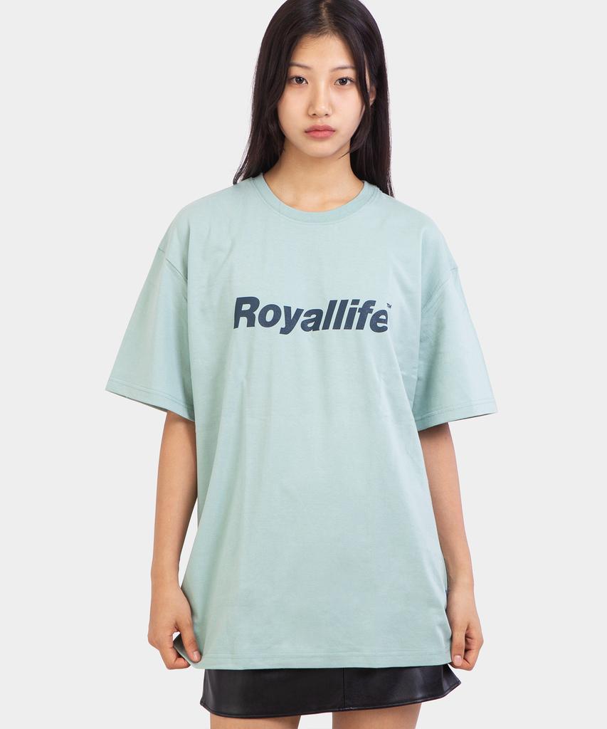 Оригинальная футболка ROYALLIFE оверсайз с коротким рукавом (Rl001 Футболка с логотипом Og) - мудрец