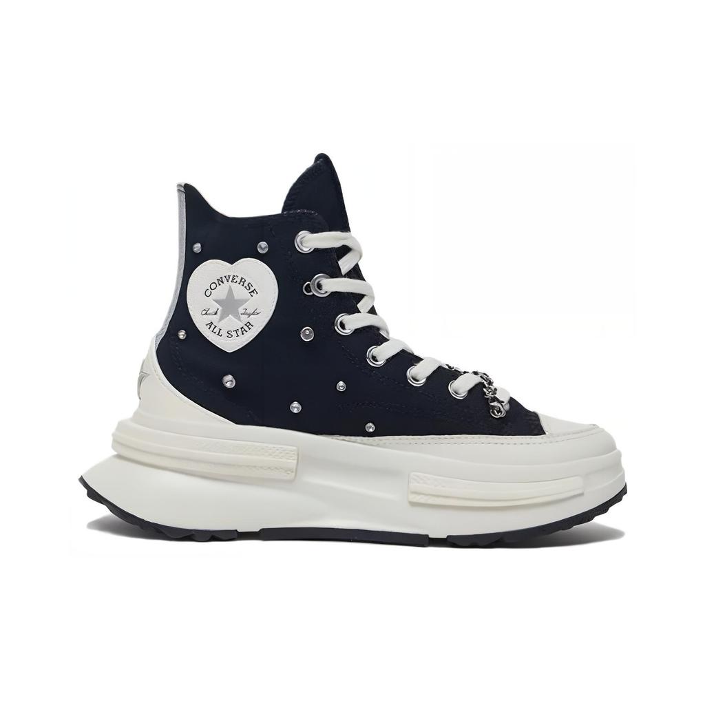 Converse Run Star Legacy CX Удобная амортизация Высокие парусиновые кеды Унисекс Кроссовки Черный A10302C