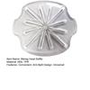 Yousheng Mixing Head Baffle Anti-Splatter Guard for Stand Mixer Universal Ingredient Slot Mixer Attachment Easy To Clean Kitchen Accessory for Mixers