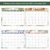 Calendar 2025-2026 - Wall Calendar from October 2025 to December 2026, 15 Months Calendar with Thick Paper for Planning at Home or Office, 8.5" x