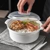 Специальная коробка для микроволновой печи, кастрюля с крышкой, суповая кастрюля с клецками, рисовая лапша быстрого приготовления, миска для приготовления пищи, контейнер для кухонных принадлежностей