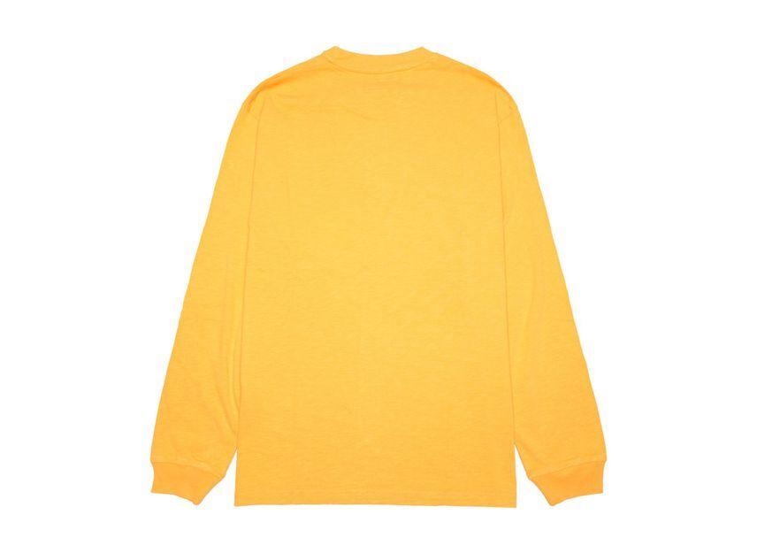 Supreme Староанглийский топ с длинным рукавом Желтый