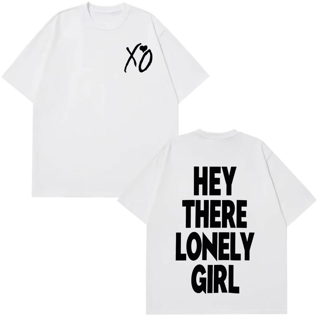 2026 Лето Горячая Распродажа The Weeknd Xo Модная Футболка с Принтом Унисекс Унисекс Повседневная Харадзюку Футболка Дышащая и Удобная Одежда