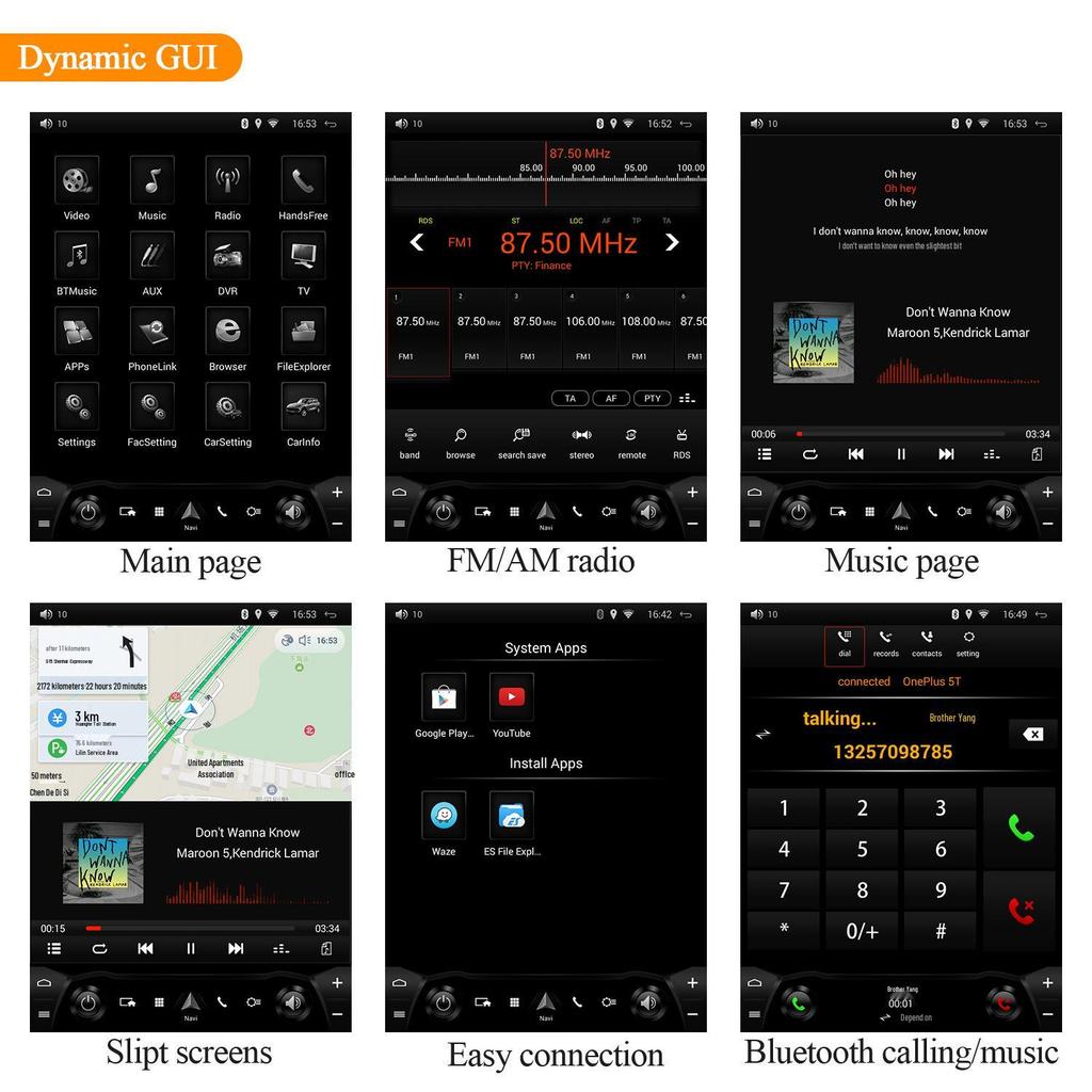 Smart Dual Navigation System for 2013-2019 Chrysler 300C with Original Functions Retained