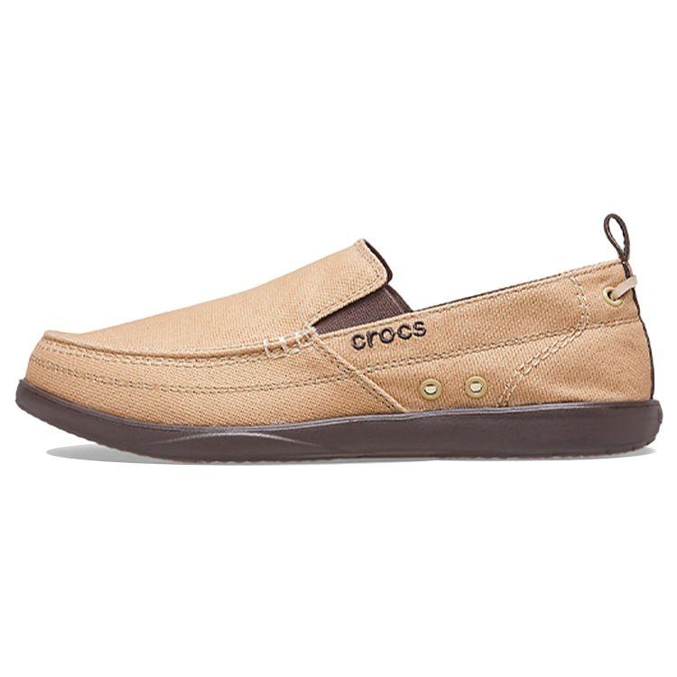 Crocs Low-Top Sporty Casual Slip-On Sneakers Men Sneakers Khaki 207635-23G