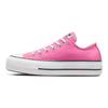 Converse Chuck Taylor All Star Шнуровка Прочные Амортизирующие Низкие Кеды из Канваса Женские Кроссовки Розовые A06508C