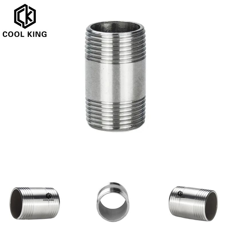 Резьбовые фитинги для водопровода BSP 1/4"3/8" 1/2" 3/4" 1" 1-1/4" 1-1/2" 2" Резьба наружная X внутренняя Нержавеющая сталь SS304