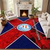 Esporte Clube Bahia Carpet Door Mat for Living Room or Bedroom Protective Mat Under Chair Office Decoration Christmas Gift Birthday Present