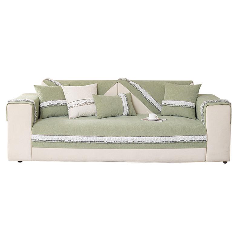 Chenille French Sofa Cushion Four Seasons Universal Non-Slip Seat Cushions Light Luxury Sofa Cover Cover Cloth
