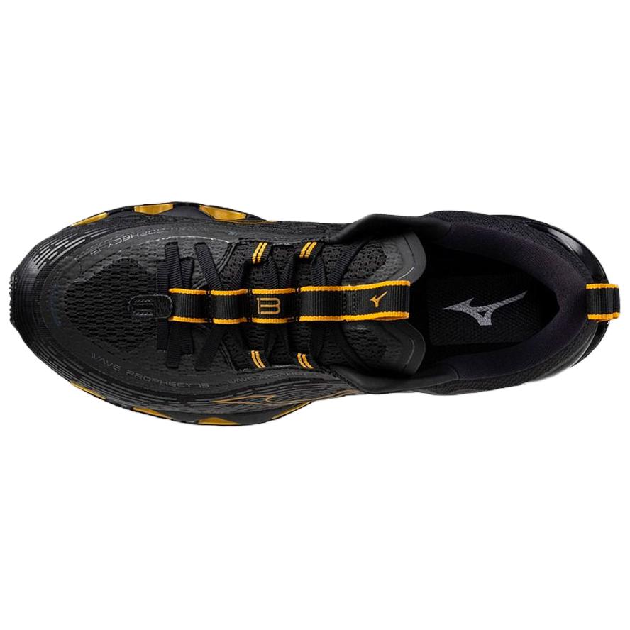 Mizuno Wave Prophecy 13 Универсальные Удобные Амортизирующие Прочные Низкие Беговые Кроссовки Мужские кроссовки Черный J1GC245132