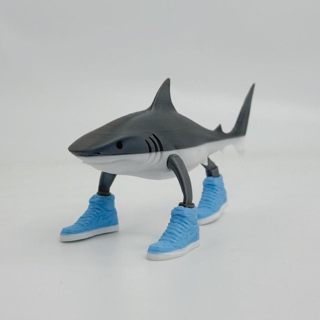 Игрушка 3D-печати, артикулированное глубоководное чудовище – Креативная новинка