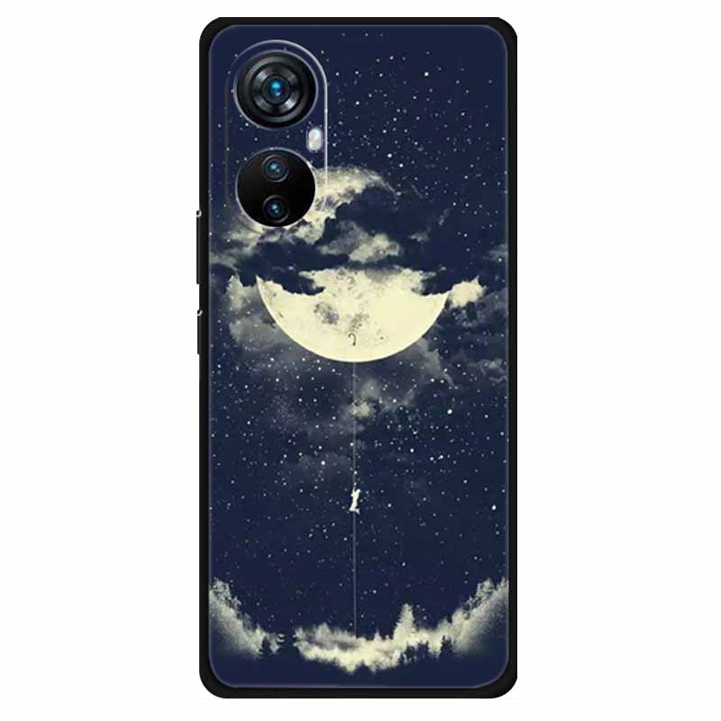 Чехол для Blackview A200 Pro Модный Силиконовый Черный Окрашенный ТПУ Мягкий Чехол для Телефона для Blackview A 200 Pro 6.67 Защитный A200Pro
