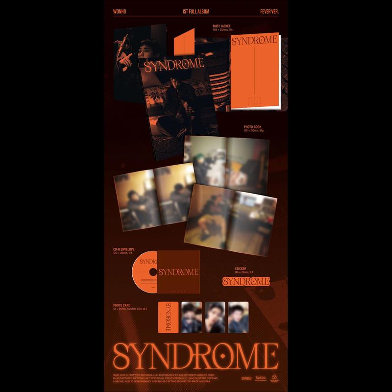 [Pre-order] WONHO [SYNDROME] 1st Full Album + Free Gift