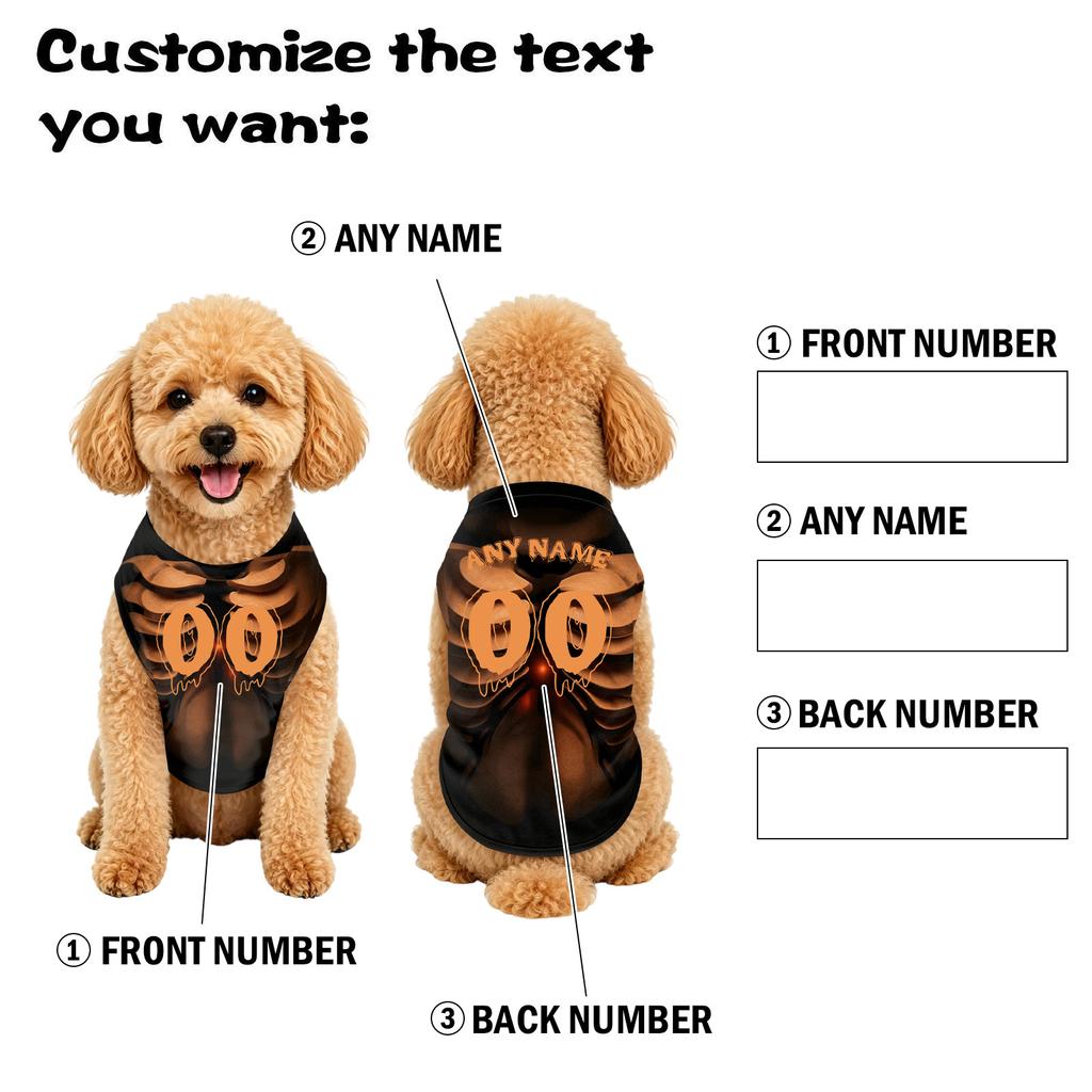 Custom Dog Crewneck Sweatshirt Vest