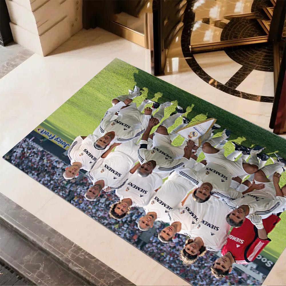 Player Yellow Jacket Area Rug Design for Bedrooms Dormitory Outdoor Playrooms Anti-slip Rug Decorate Offices