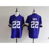 Vikings Team Football Jersey 22 Number Embroidered Rugby Shirt Adult Unisex