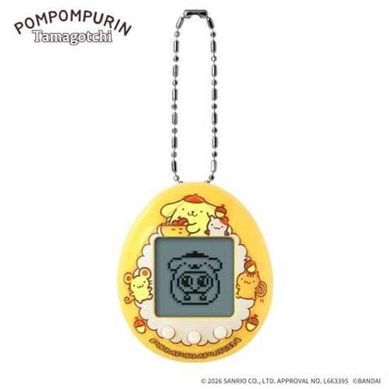 POMPOMPURIN Tamagotchi Basic Orange version. Suitable ages 6 up. Sanrio characters.