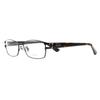 Glasses Sunglasses VPLA99J 0530 55 Square Full Rim Metal Titanium Date Glasses [Police]
