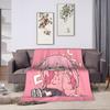 Bocchi the Rock Plush Blankets Girls Boys  Flannel Throw Blanket For Couch Chair Sofa Soft Custom Quality Bedspread Gift Idea