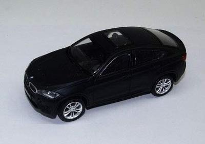 143 BMW X6 M Матовый черный Инерционная машинка